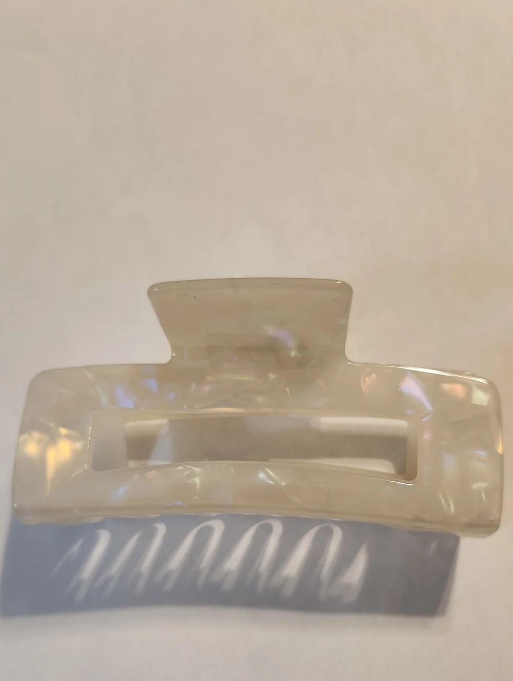 NWOT Acetate Hair Clip 4 inches